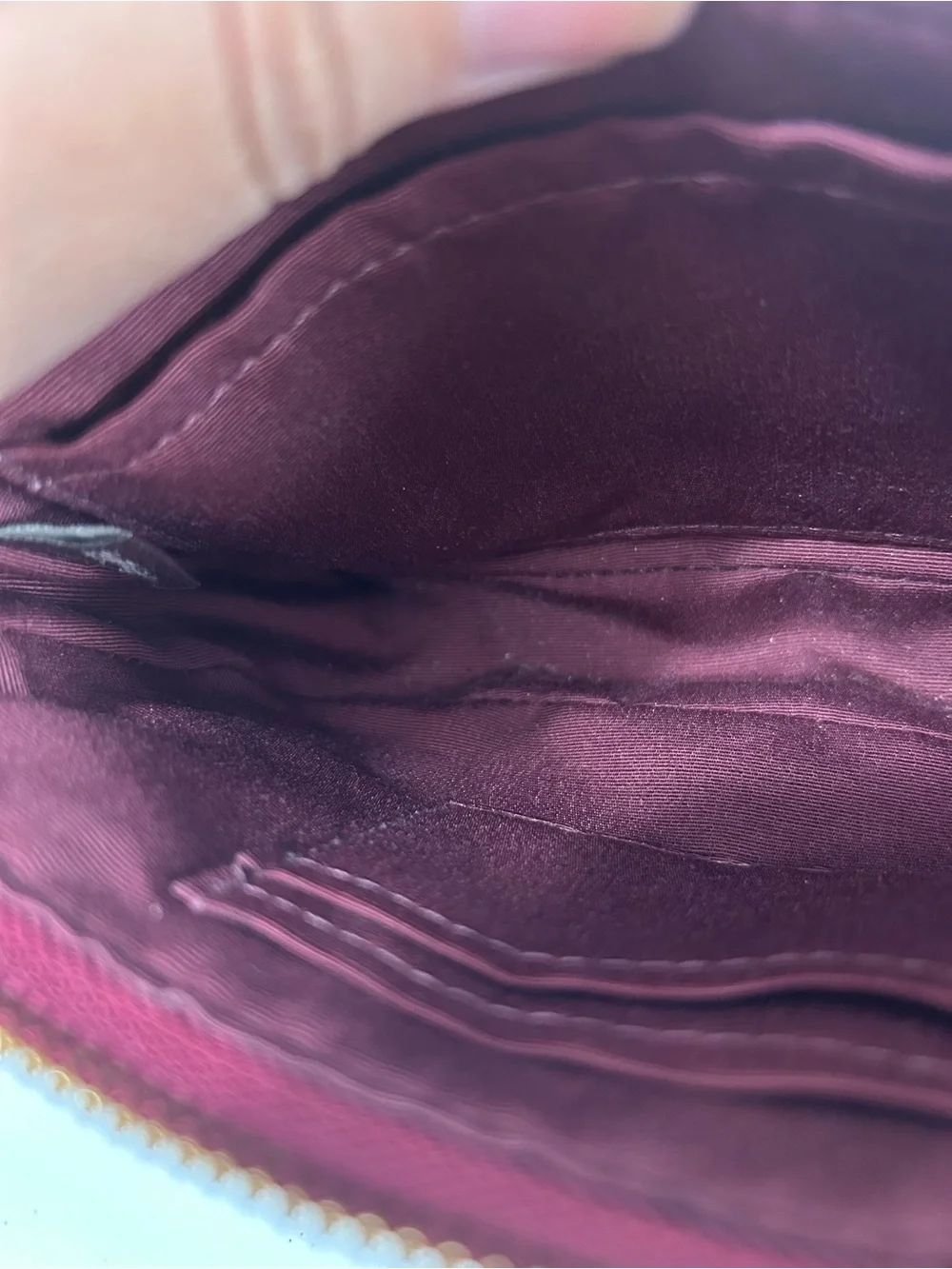 Coach Nolita 19 Bag in Burgundy